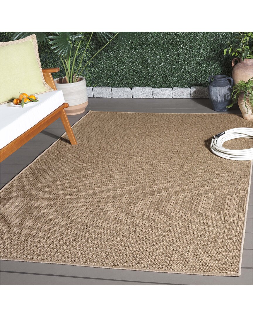 Safavieh Atrium Sisal Tawny Power-loomed Indoor/outdoor Rug In Neutral