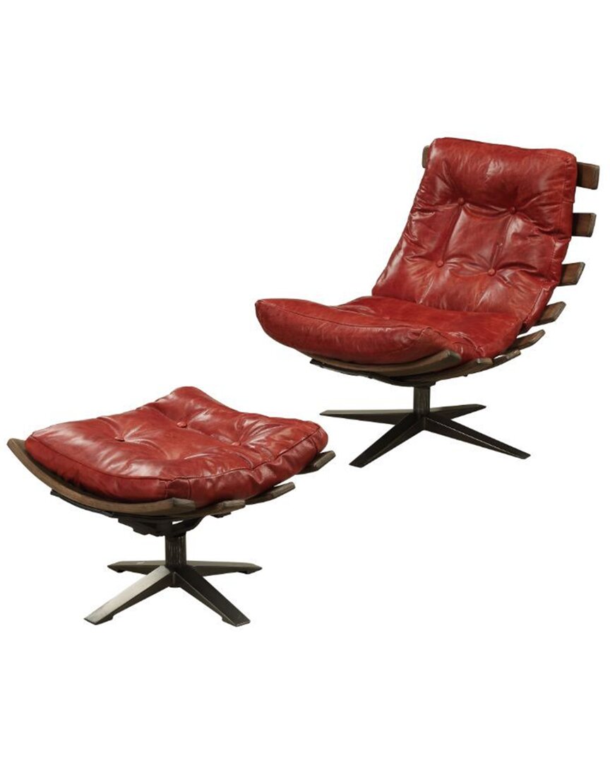 Shop Acme Furniture 2pc Pk Chair & Ottoman