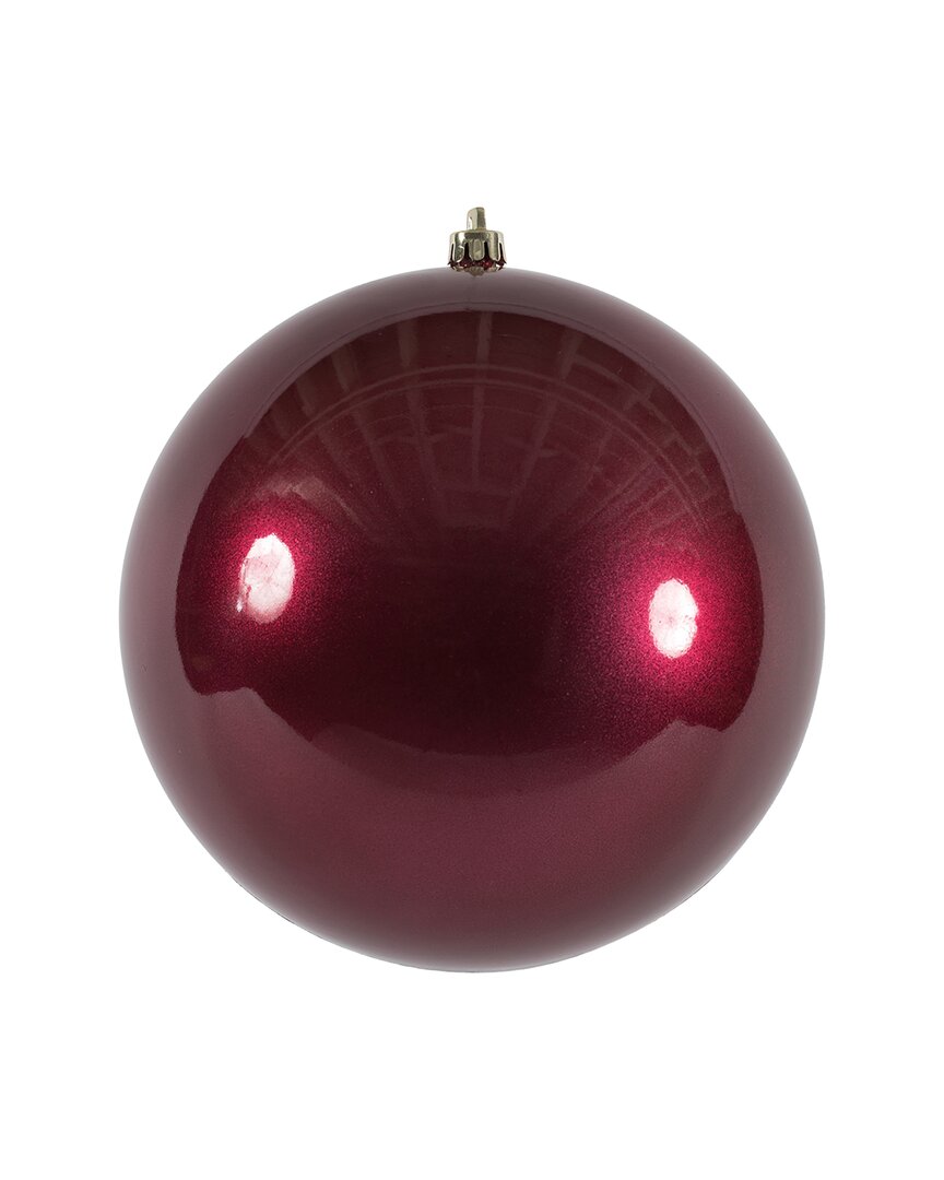 Vickerman Set Of 4 Indoor/outdoor 6in Red Ornaments