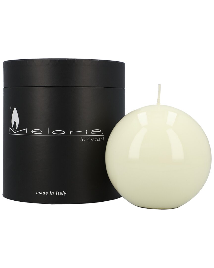 Graziani Meloria Decorative Candle In Beige