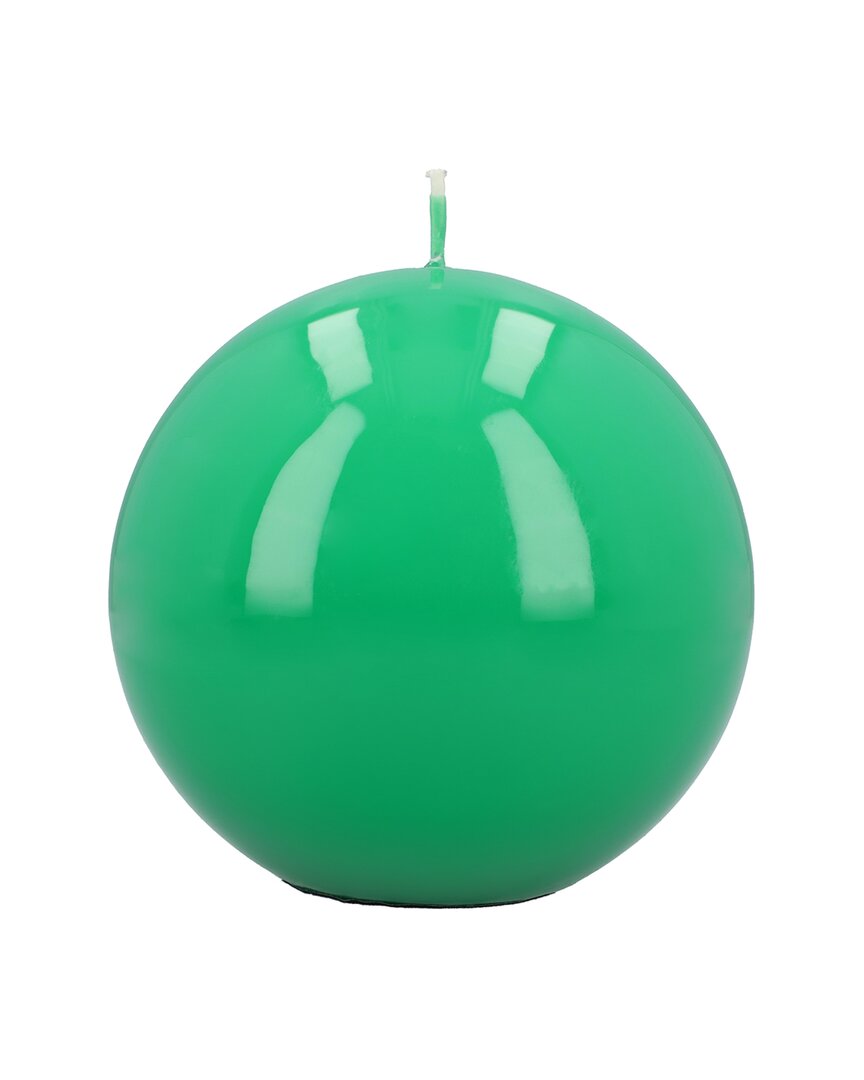 Shop Graziani Meloria Decorative Candle In Green