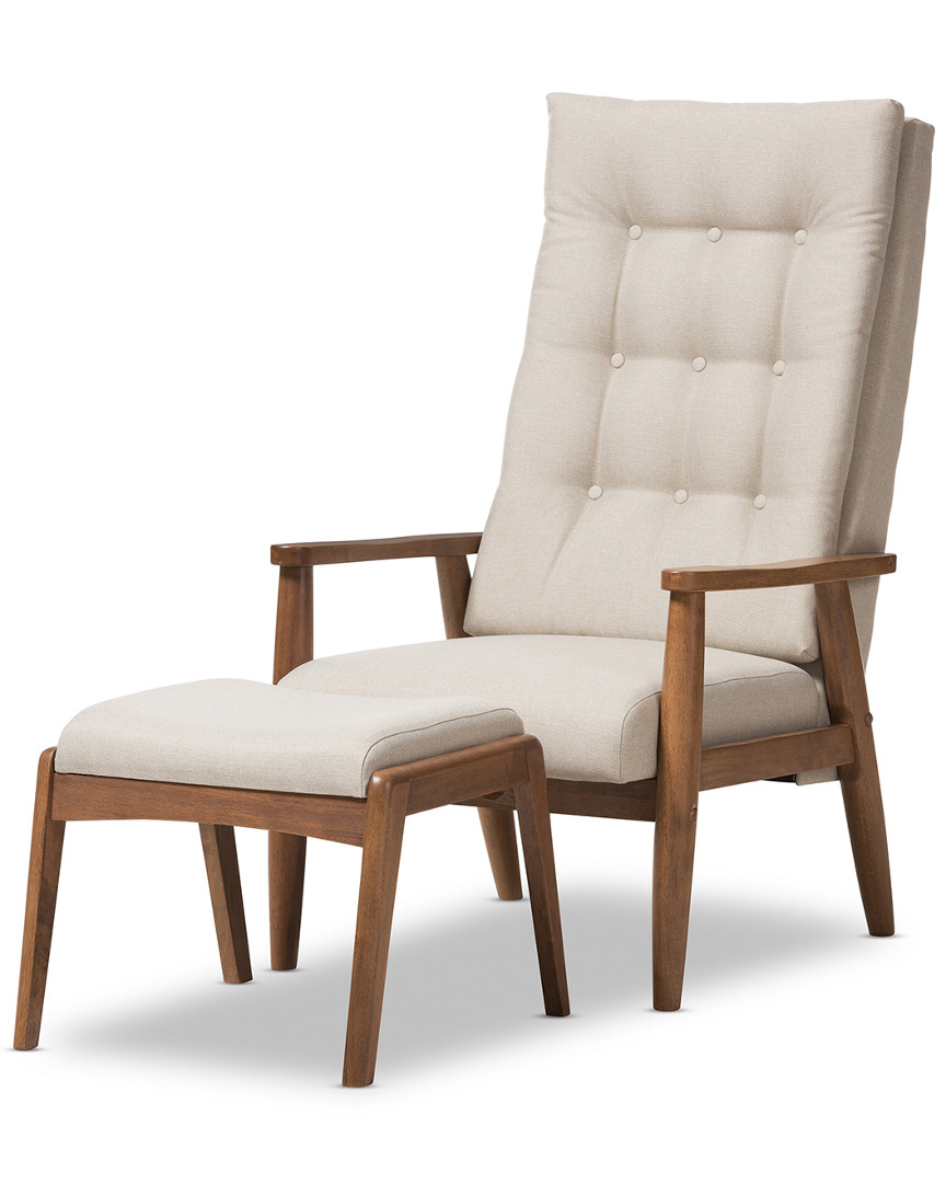 Design Studios Roxy Lounge Chair & Ottoman Set