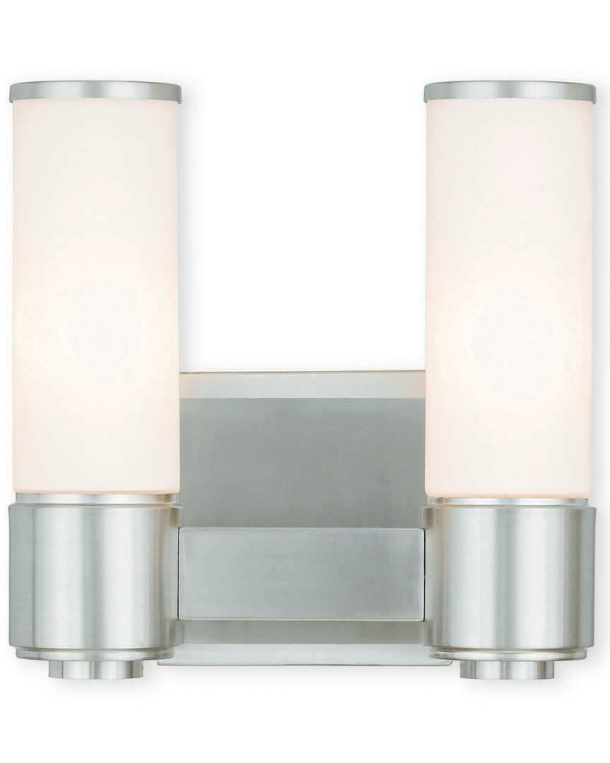 Livex Lighting Livex Weston 2-light Bn Wall Sconce/ Bath-light
