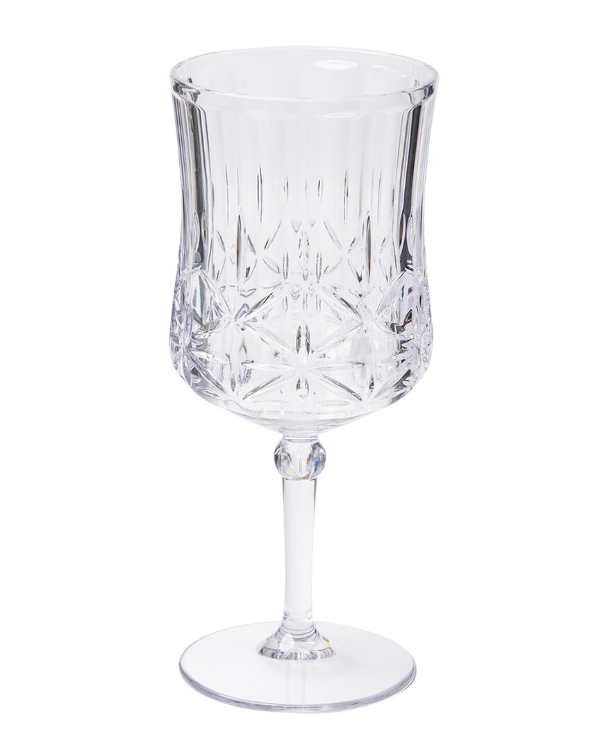 Sophistiplate Set Of 4 Classic 16oz Stemmed Wine Glasses