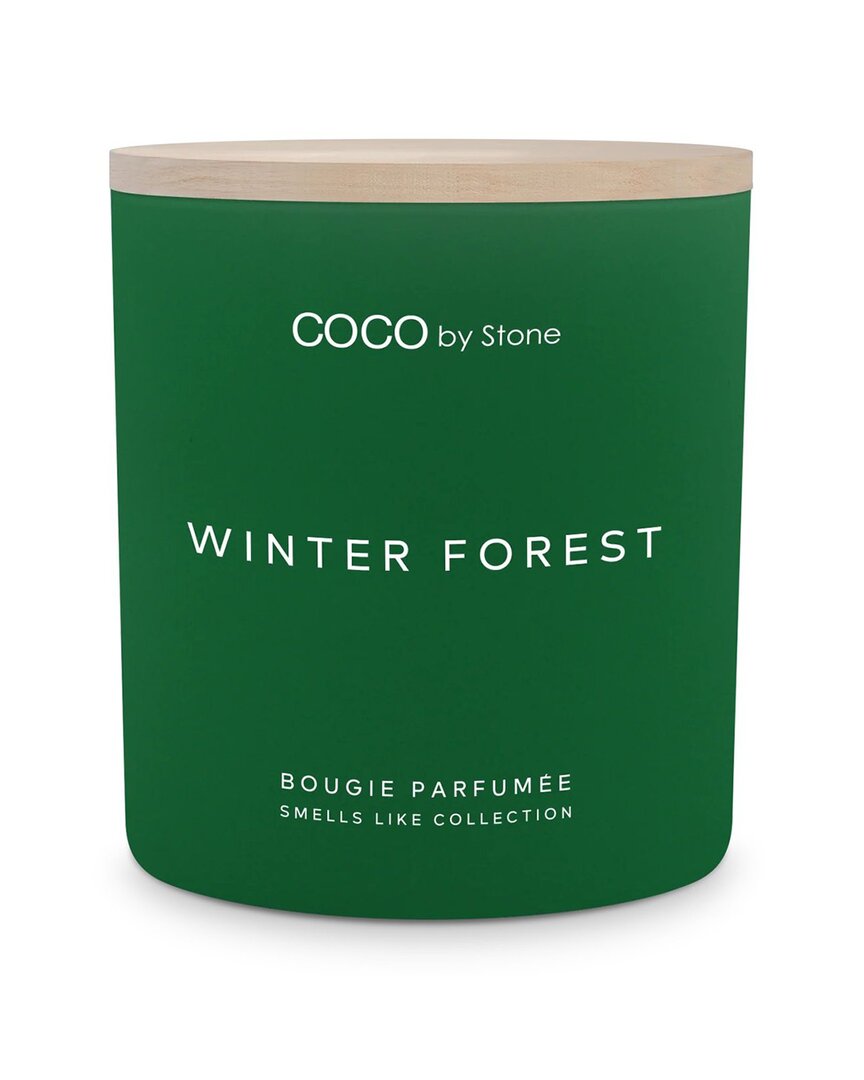 Coco By Stone Smells Like A Winter Forest 15oz Coconut Wax Candle