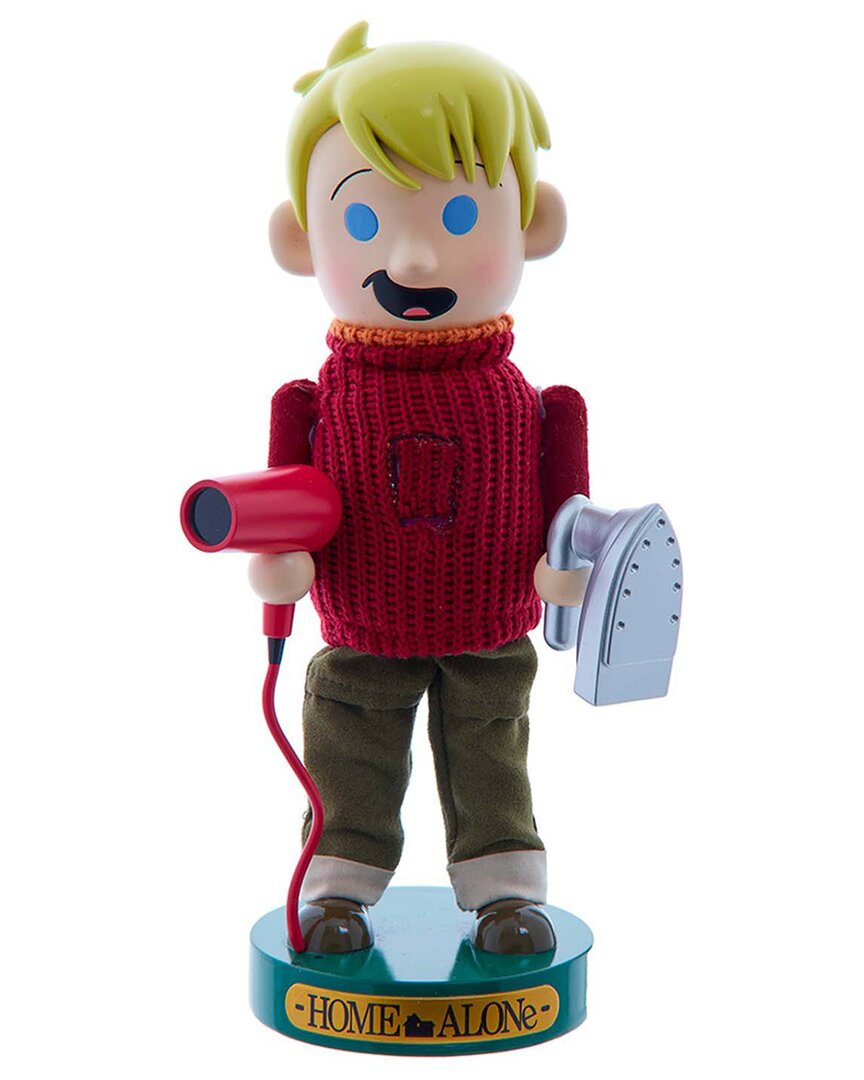 Kurt Adler 10-inch Disney Home Alone Kevin Nutcracker In Red