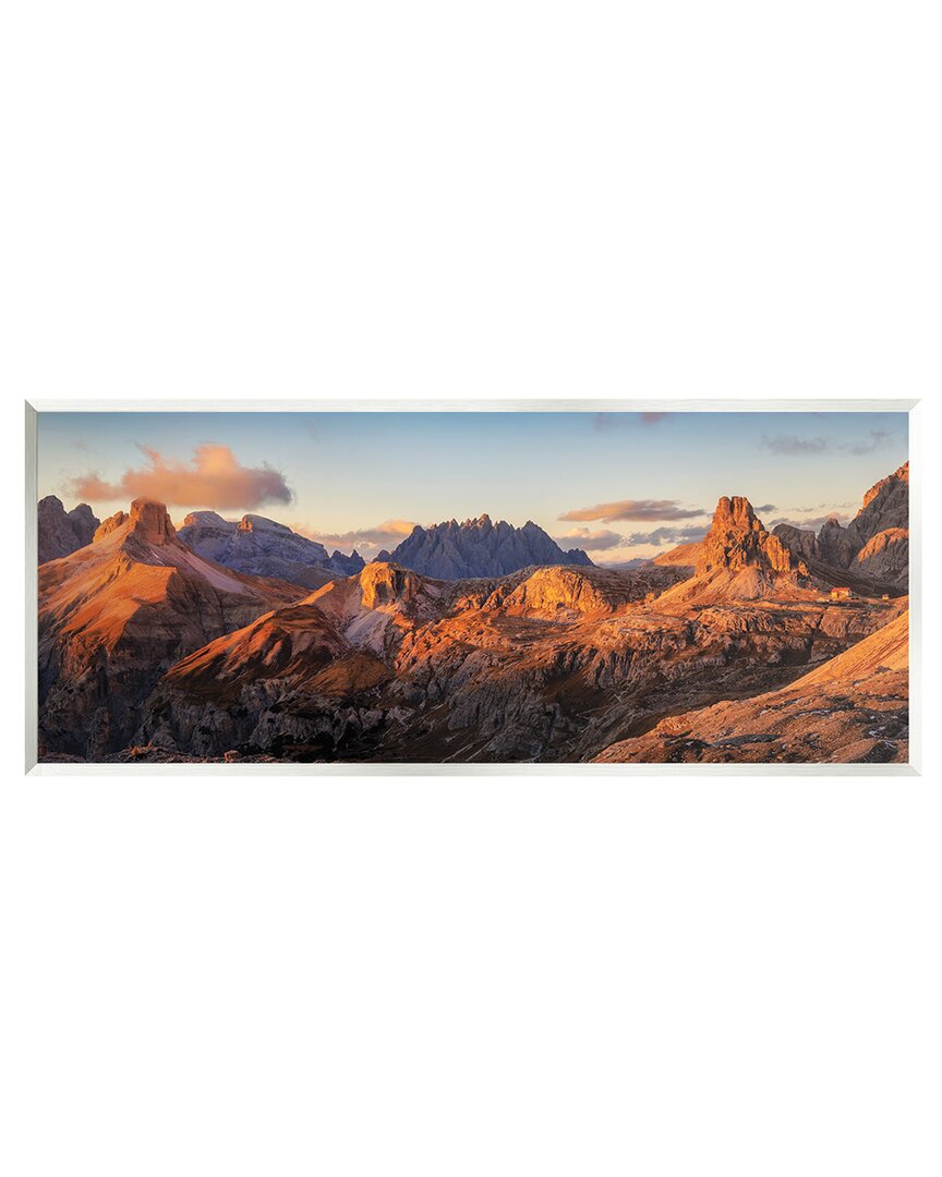Stupell Panoramic Desert Canyon Peaks Wall Plaque Wall Art By Martin Podt