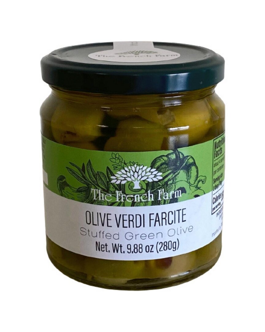 The French Farm Stuffed Green Olive Pack Of 6