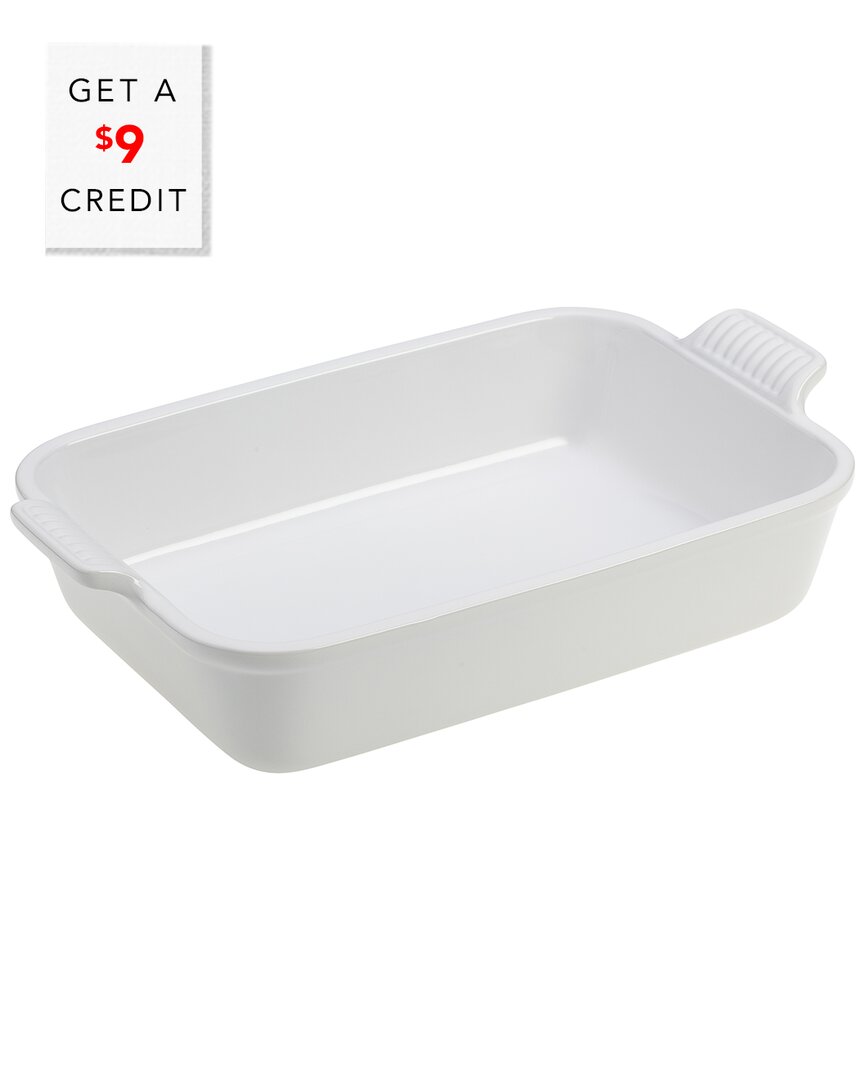 Le Creuset 4qt Rectangular Dish With $9 Credit