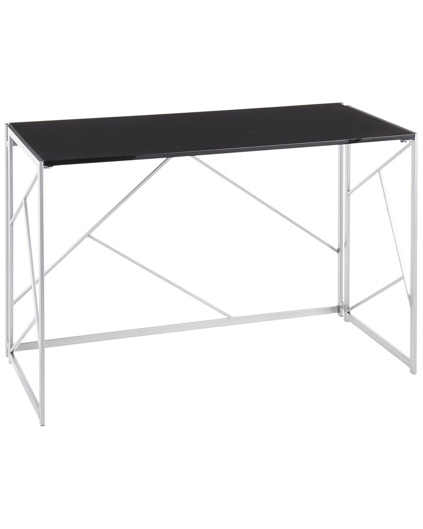 Lumisource Folia Desk In Silver