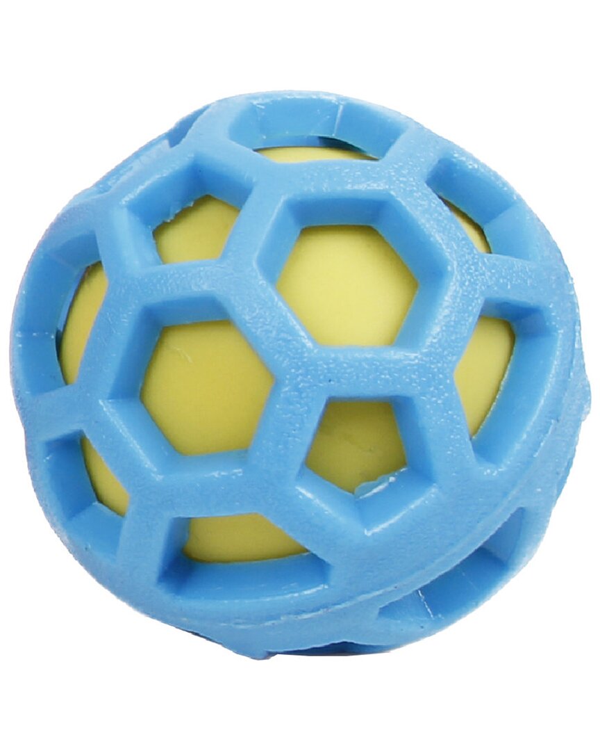 Pet Life Dna Bark Tpr And Nylon Durable Rounded In Blue