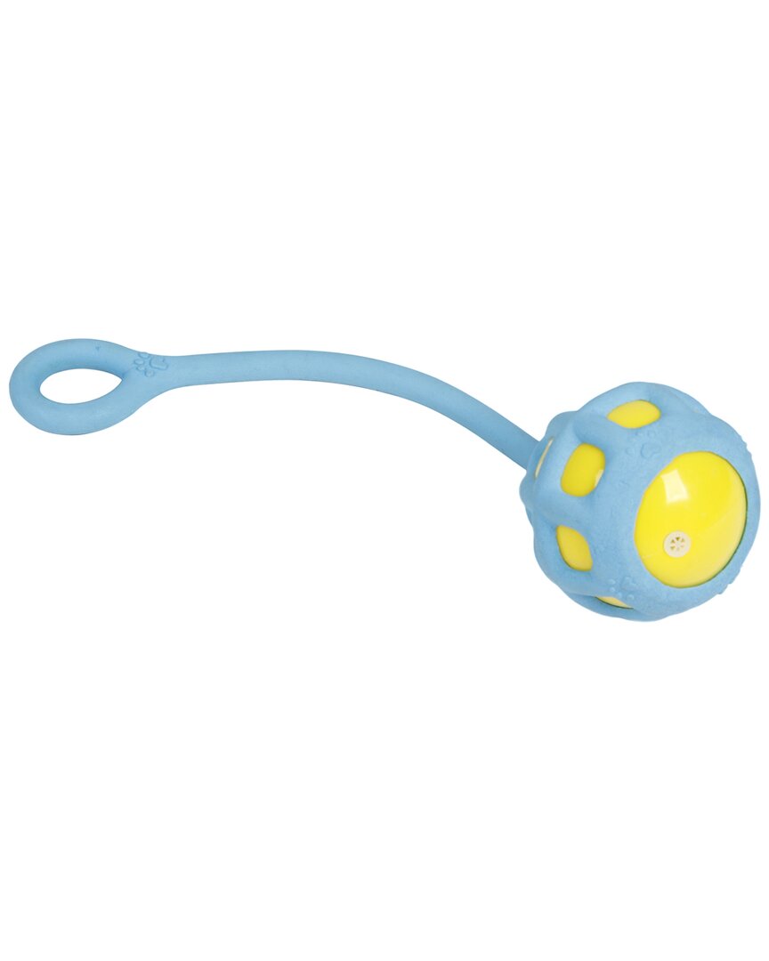 Pet Life Tug O Warp Fetching Tugging And Chew Sq In Blue