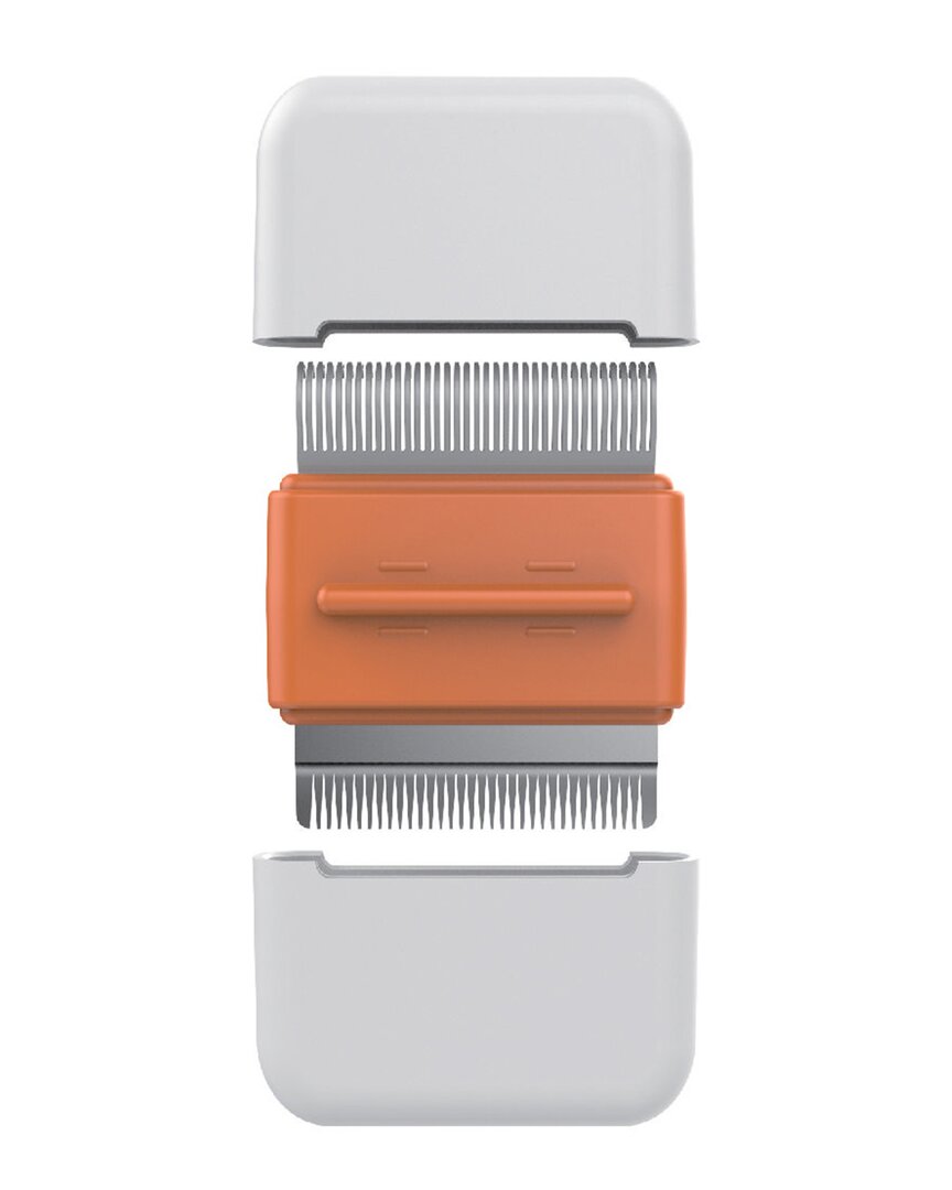 Pet Life Zipocket 2 In 1 Underake And Stainless In Orange