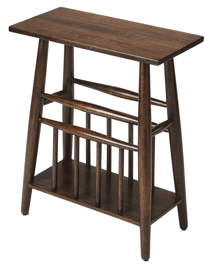 Butler Specialty Company Bowen Solid Wood Magazine Table In Brown