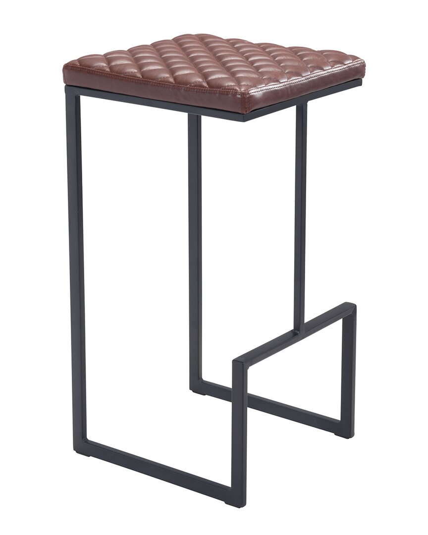Zuo Modern Element Barstool In Brown