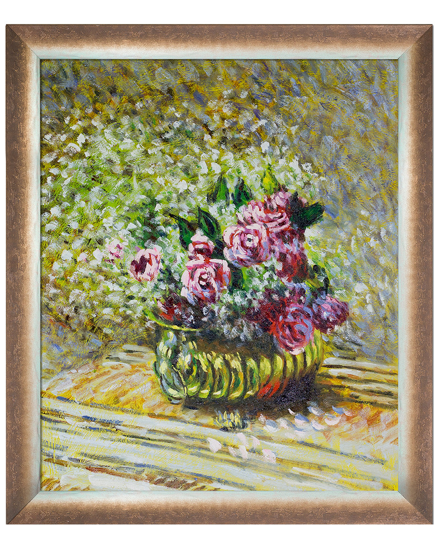 Overstock Art La Pastiche Flowers In A Pot By Claude Monet