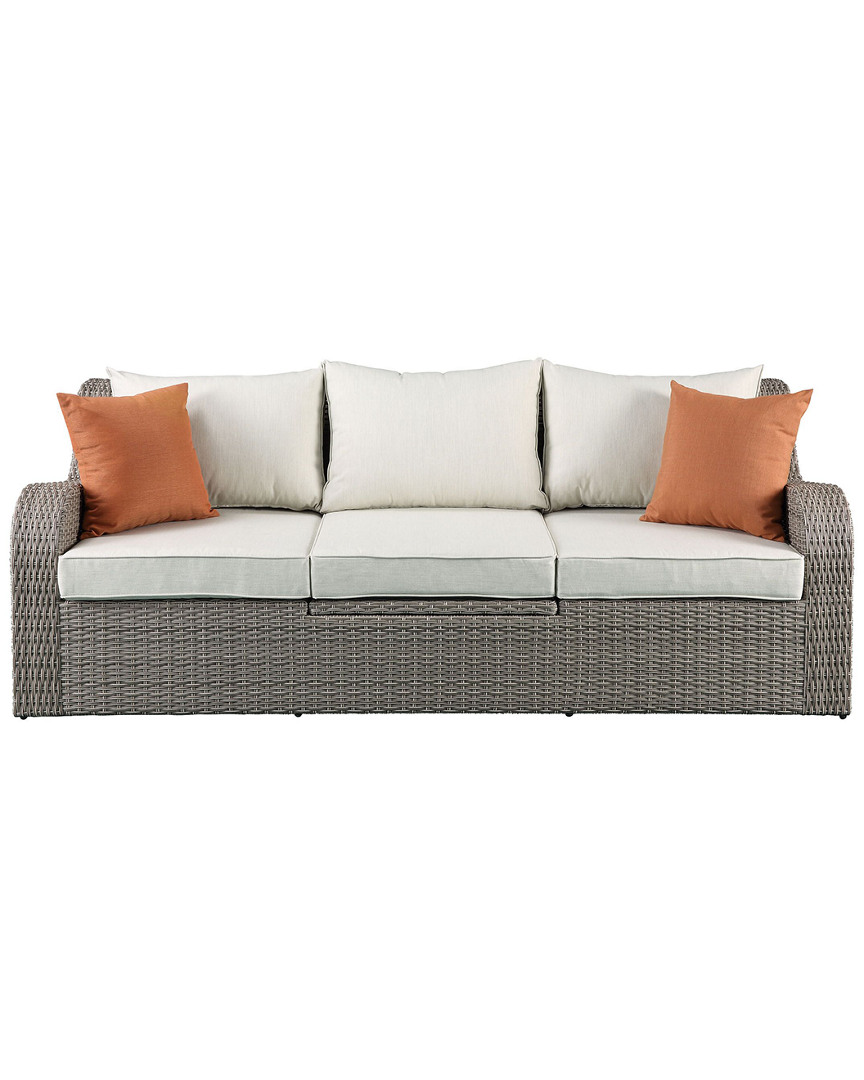 Acme Furniture Acme Salena Patio Sectional & 2 Ottomans
