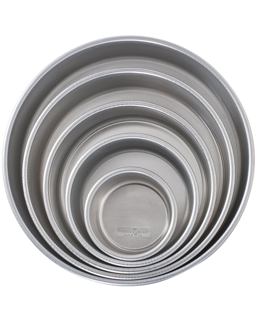 Nordic Ware 5 Pc Banquet Set In Silver