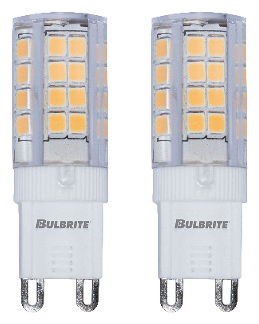 Bulbrite Led-2 Pack, Mini T4 Bi-pin Base(g9)light Bulb