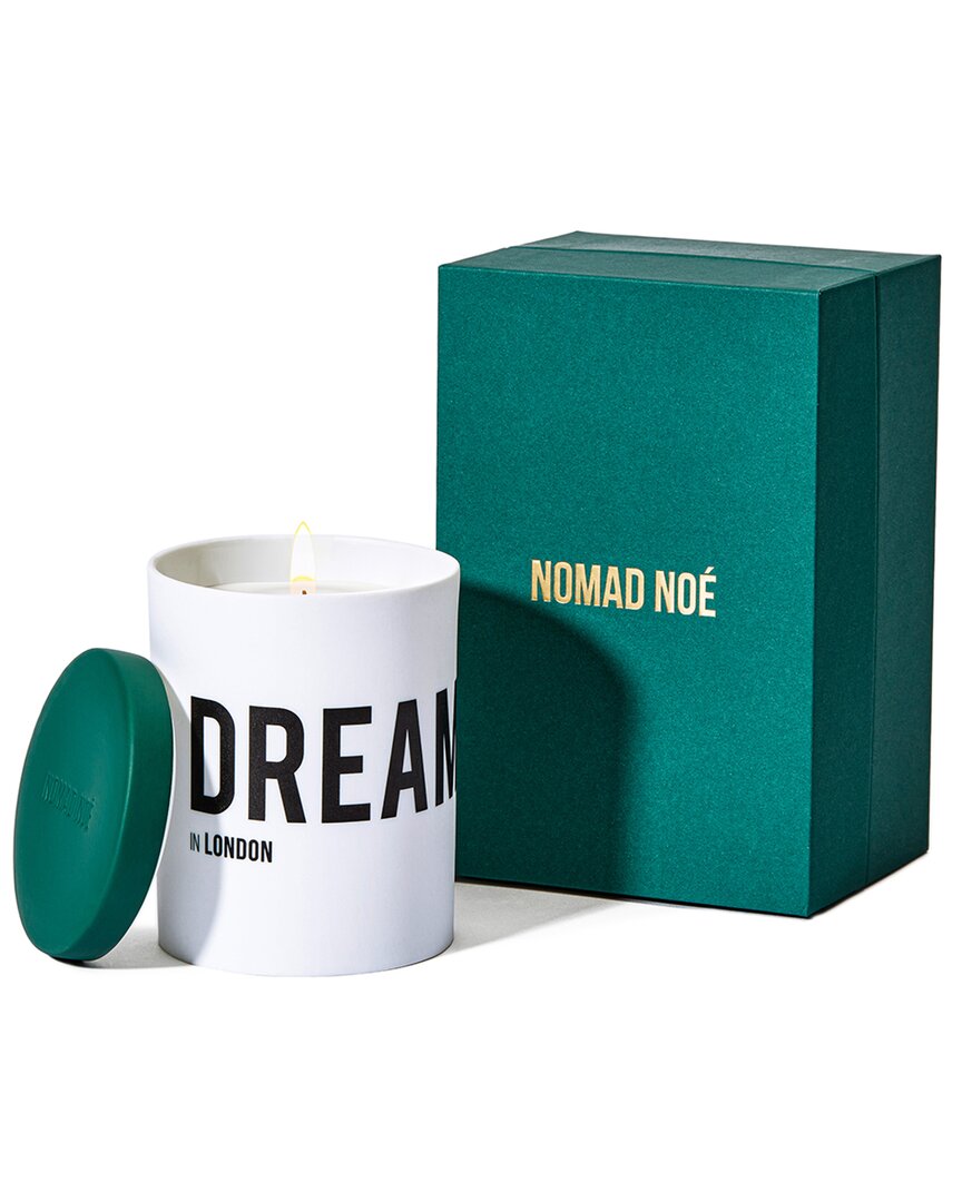 Nomad Noe Dreamer In London - Cedarwood & Vanilla Luxury Scented Candle In Green
