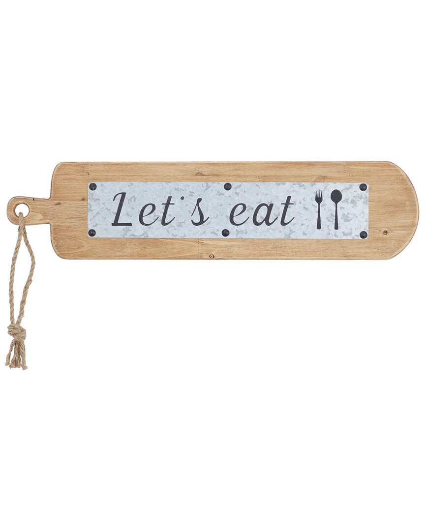 Peyton Lane Brown Wood Farmhouse Wall Decor