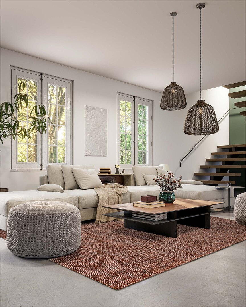 Ecarpet Ellar Contemporary Wool Rug