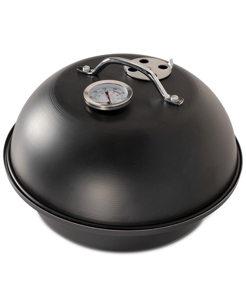 Nordic Ware Personal Size Stovetop Kettle Smoker In Black