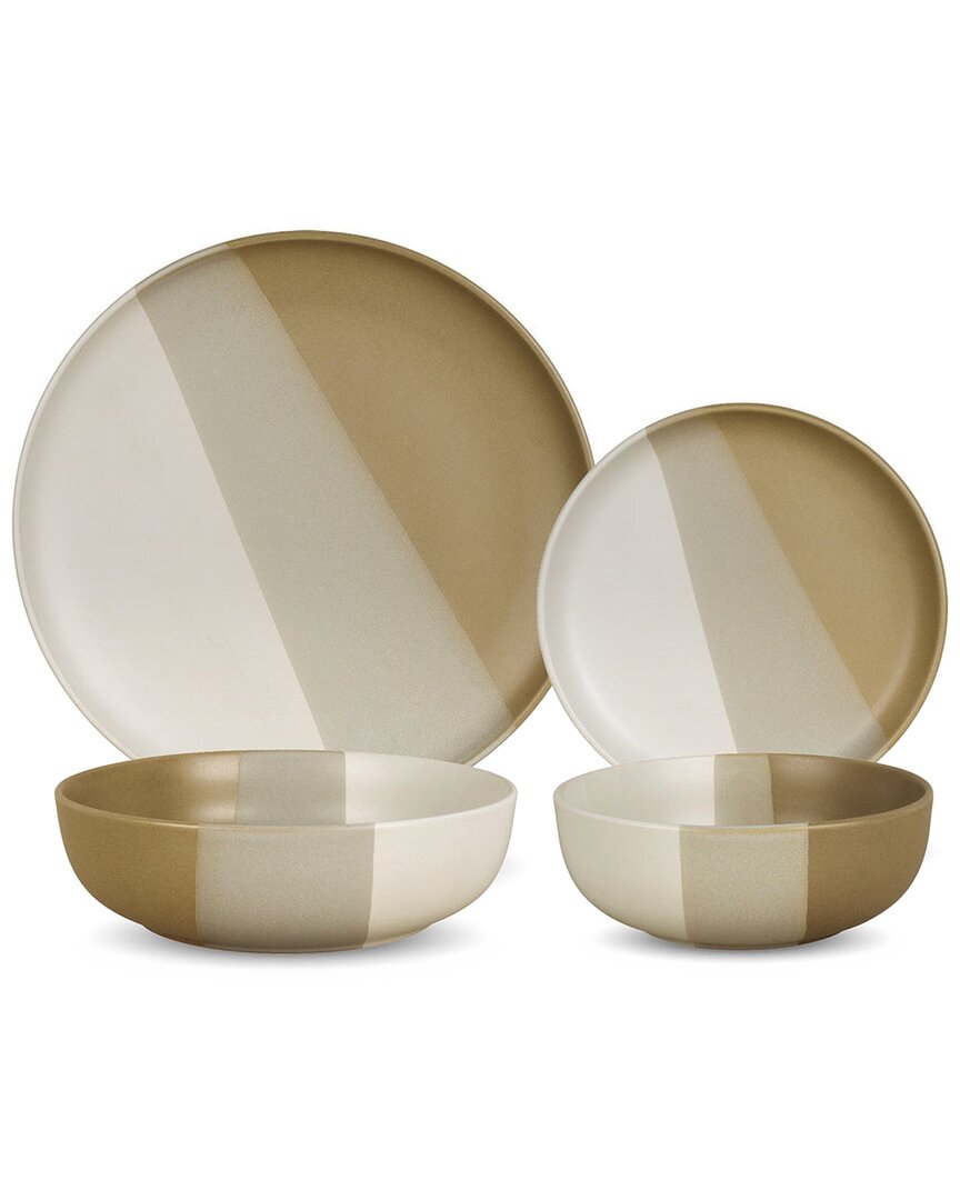 Godinger Piermont 16pc Dinnerware Set