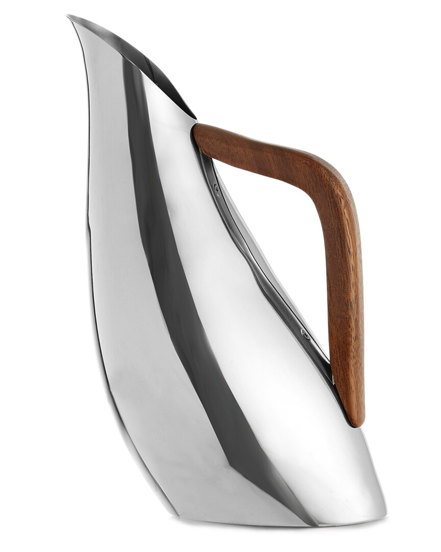 Nambe Nambé Pulse Pitcher In Gray