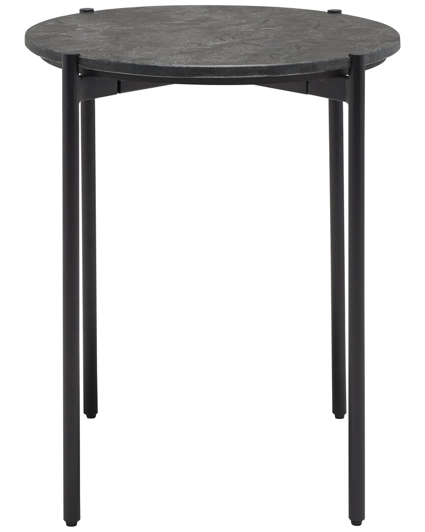 Safavieh Pratt Round Side Table In Black