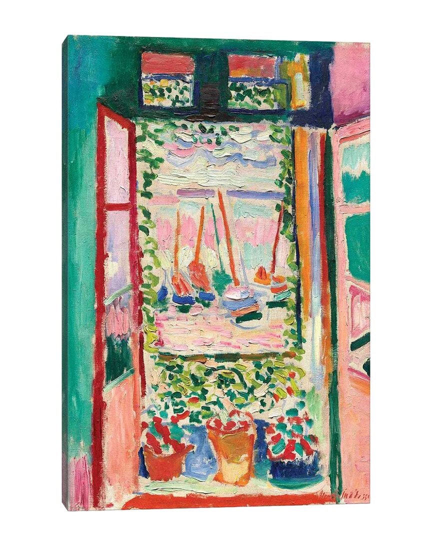 Icanvas Open Window At Collioure (1905) By Henri Matisse Wall Art
