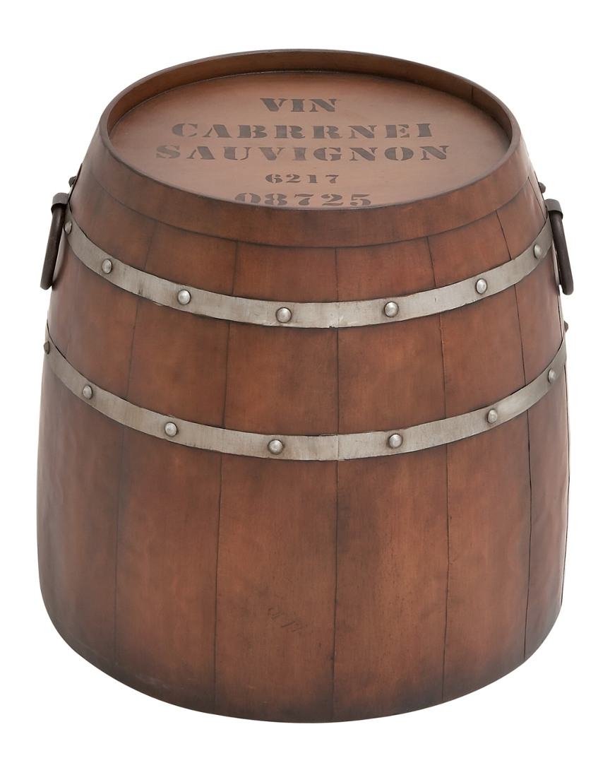Peyton Lane Barrel Accent Table