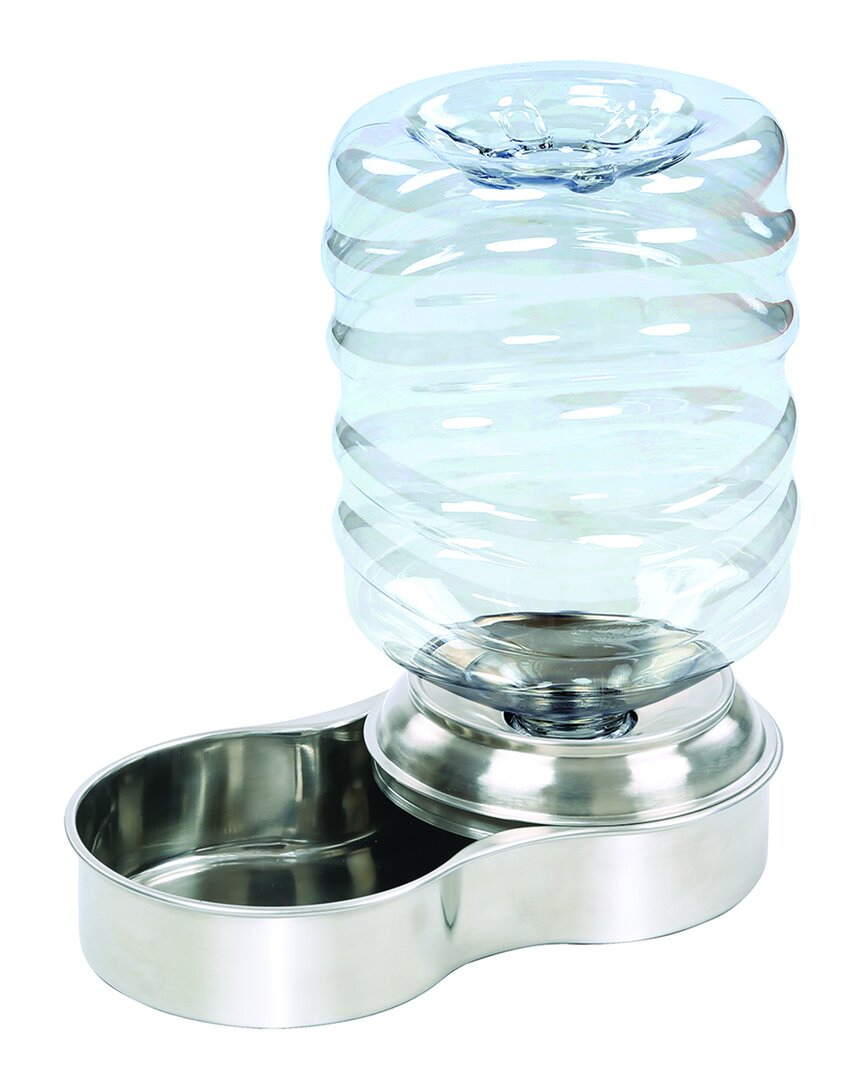 Pet Store Stainless Steel Auto Fill Water Bowl ModeSens