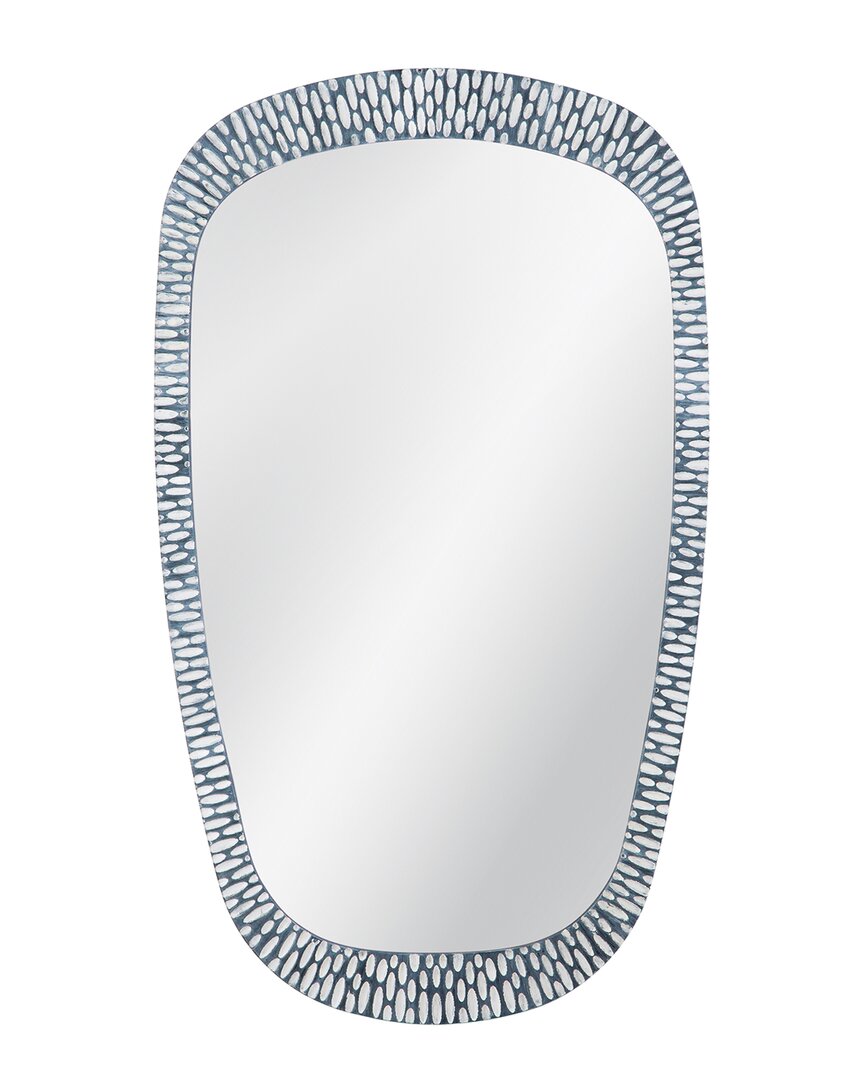 Bassett Mirror Maddox Wall Mirror In Blue