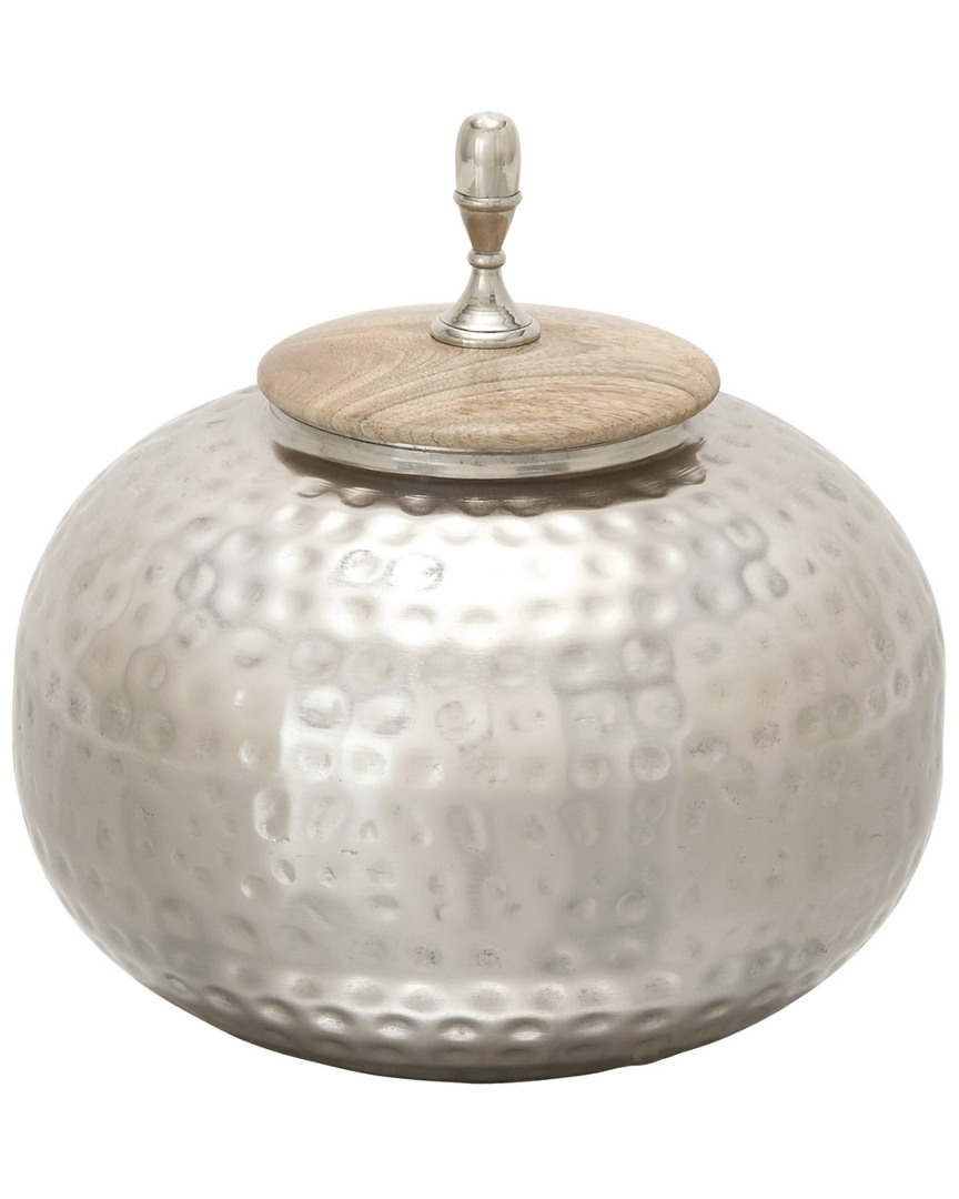 PEYTON LANE PEYTON LANE METAL & WOOD JAR