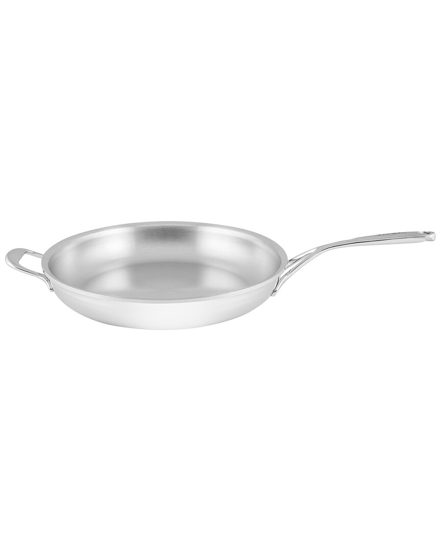 Demeyere Atlantis Proline 7 12.6in Stainless Steel Fry Pan With Helper Handle