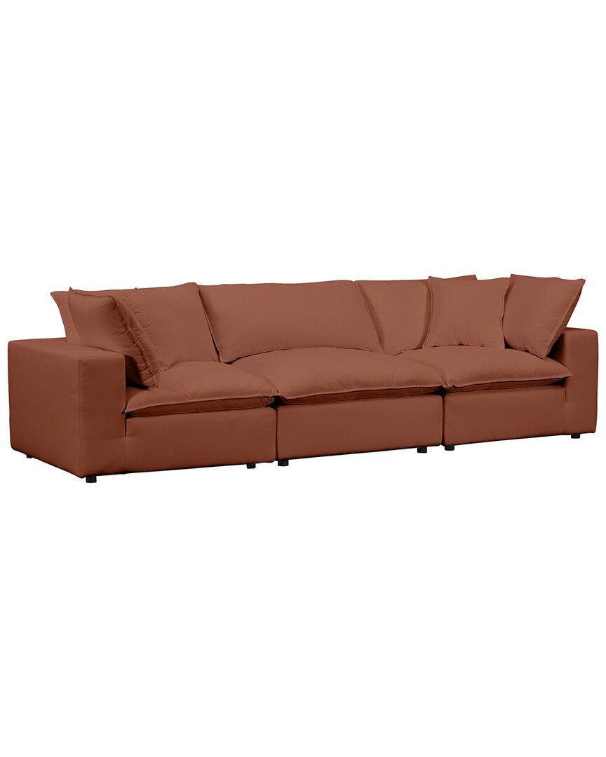 Tov Furniture Cali Modular Sofa In Red