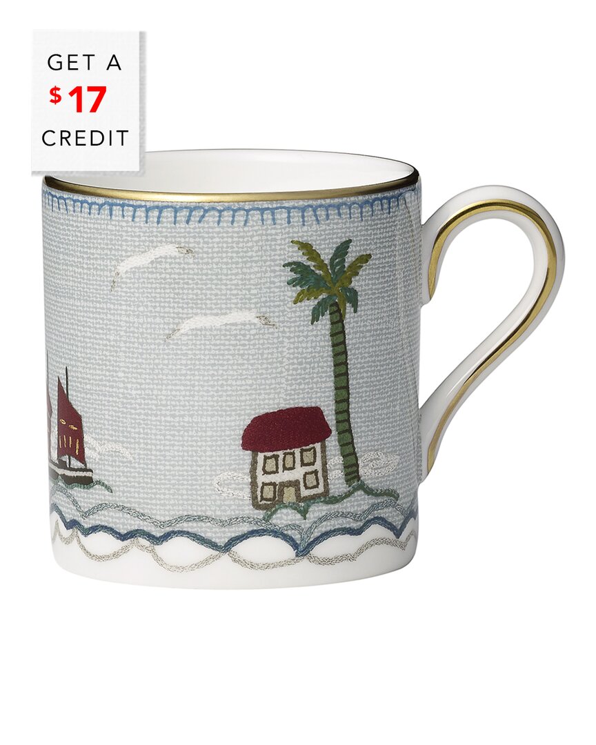 Wedgwood Sailors Farewell Espresso Cup & Saucer Set