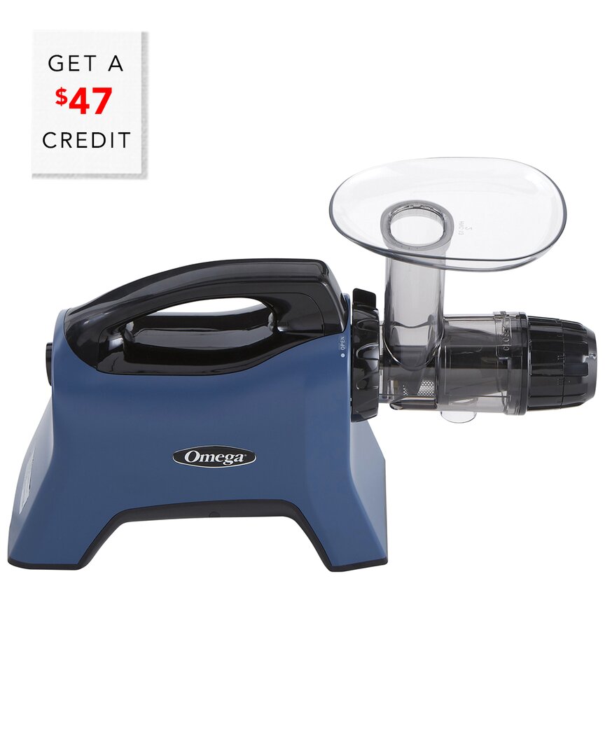 Omega Medical Medium Slow Masticating Juicer In Blue