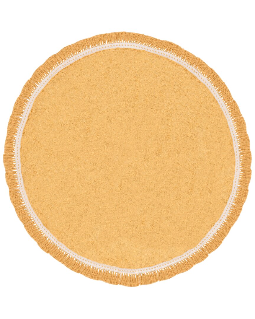 Safavieh Easy Care Cotton Rug In Yellow