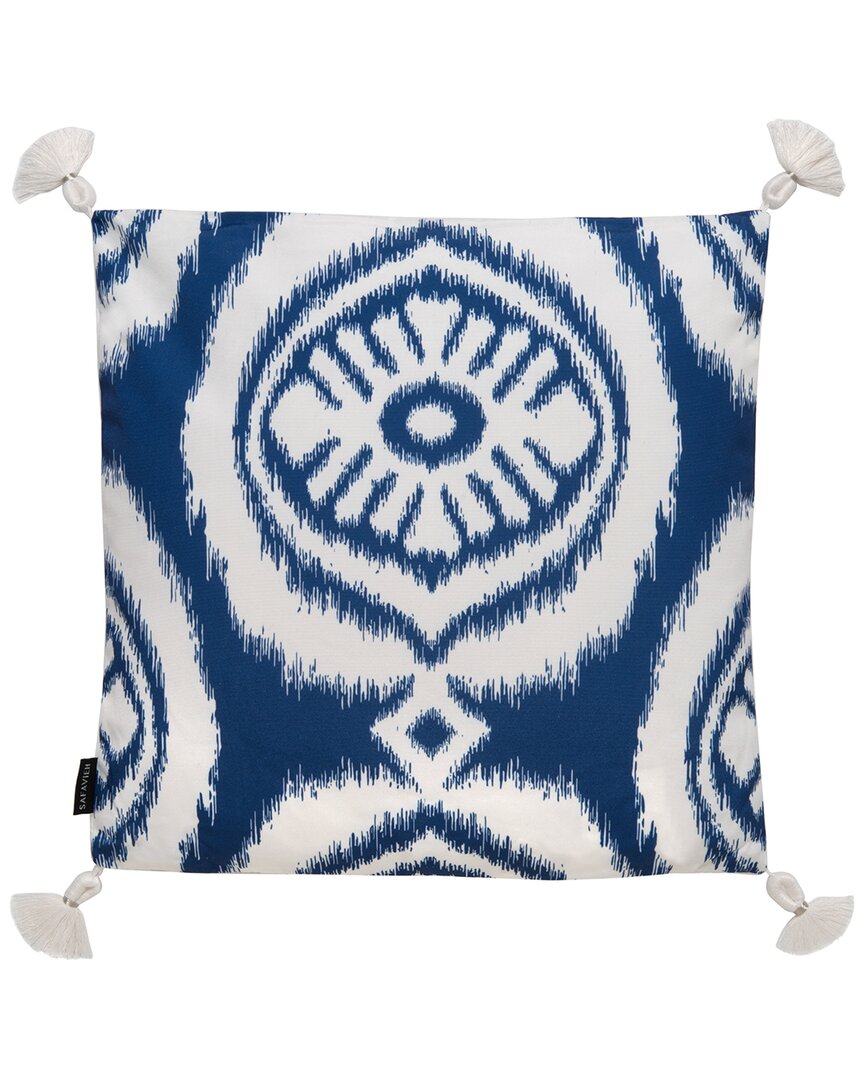 Safavieh Jaquet Outdoor Pillow In Blue