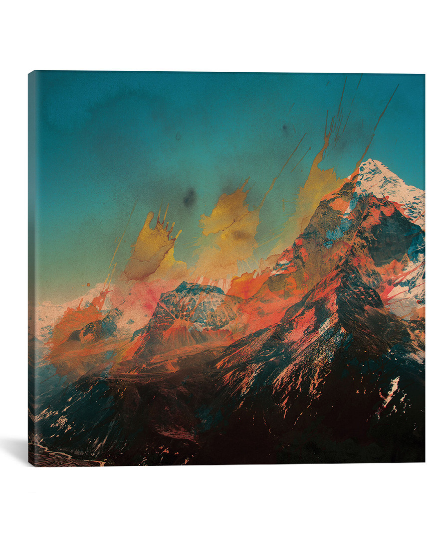 Icanvas Mountain Splash By Andreas Lie Wall Art