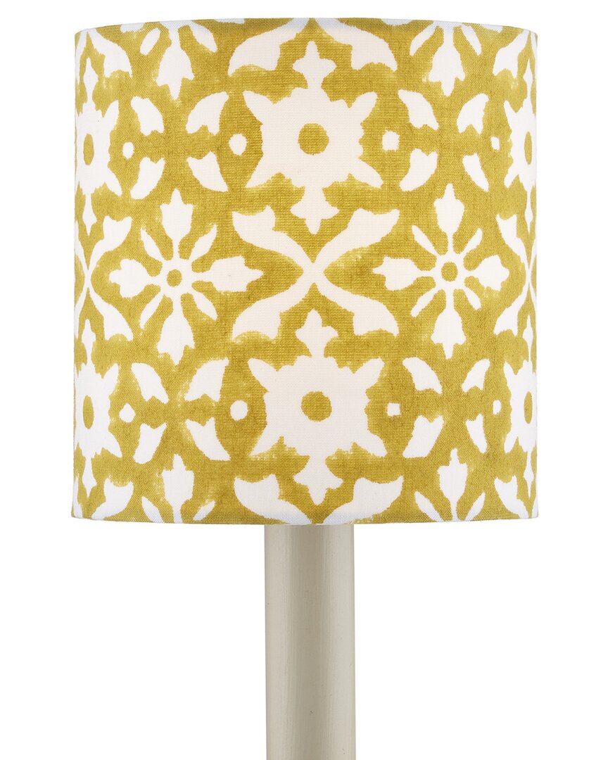 Currey & Company Block Print Drum Chandelier Shade
