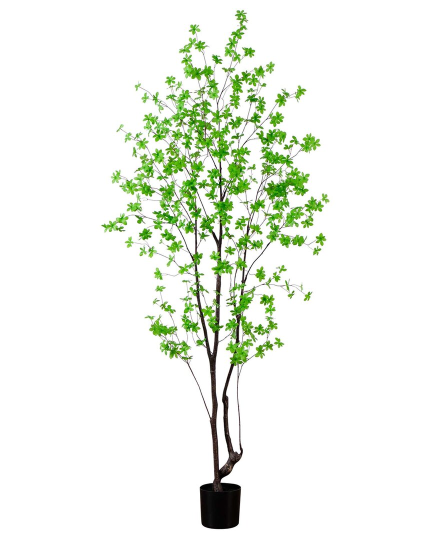 Nearly Natural 8ft. Artificial Minimalist Enkianthus Tree