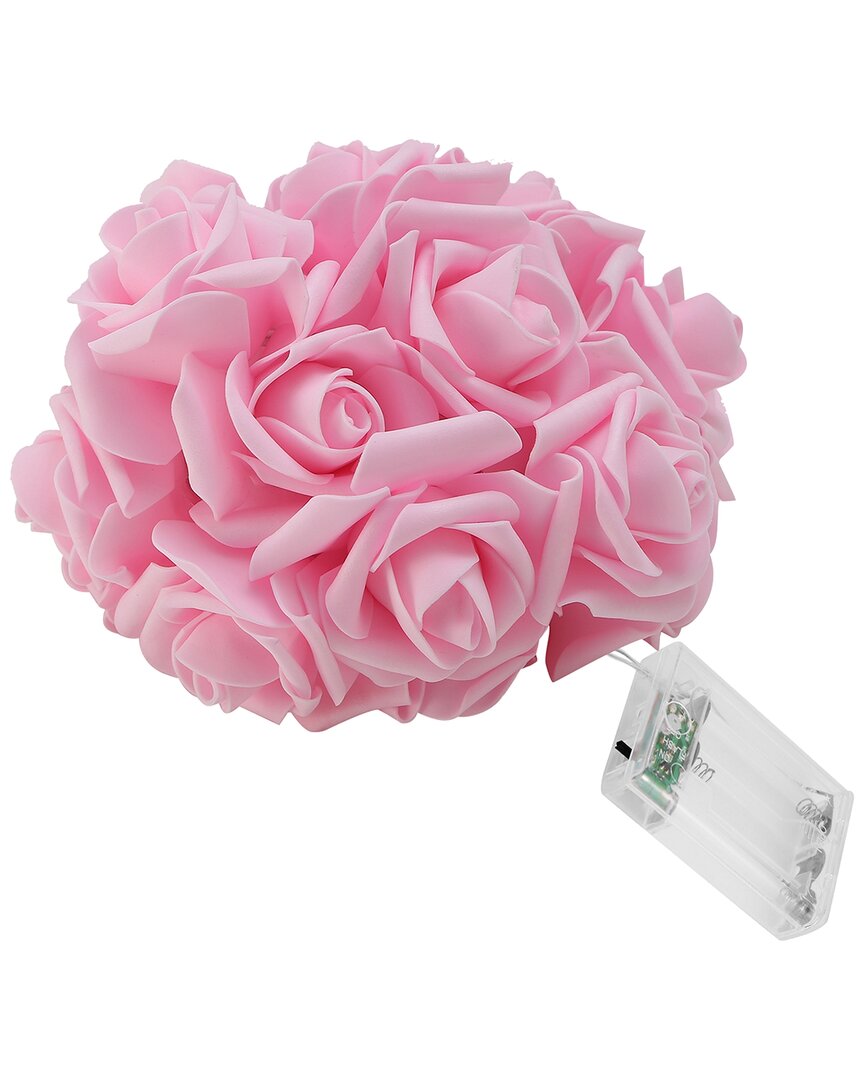 Fresh Fab Finds 40 Leds Rose Flower String Lights