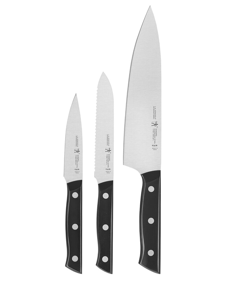 ZWILLING J.A. HENCKELS ZWILLING J.A. HENCKELS DYNAMIC 3PC STARTER KNIFE SET