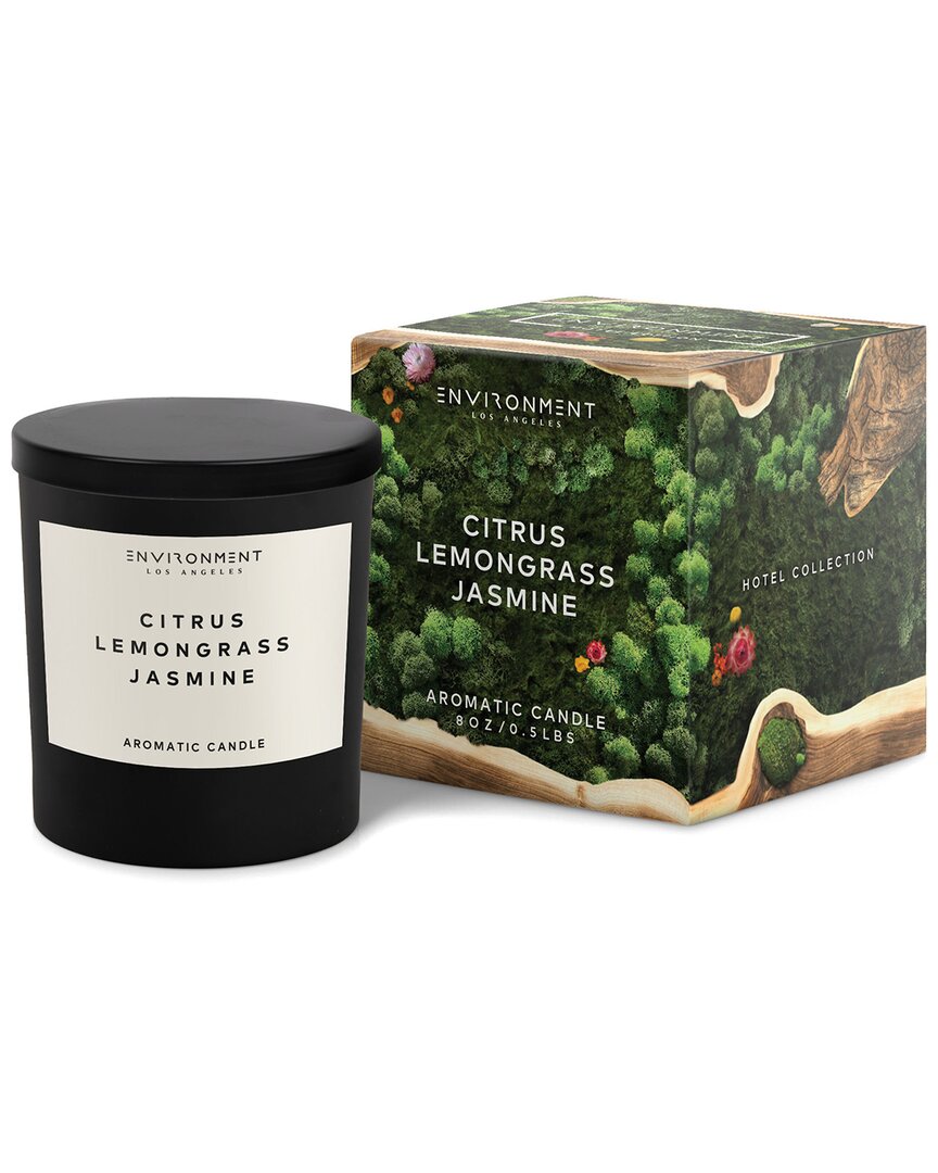Shop Environment Los Angeles Environment 8oz Candle Inspired By W Hotel® Citrus, Lemongrass & Jasmine