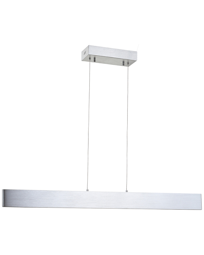 Jonathan Y Draper 40in Dimmable Adjustable Integrated Led Metal Linear Pendant