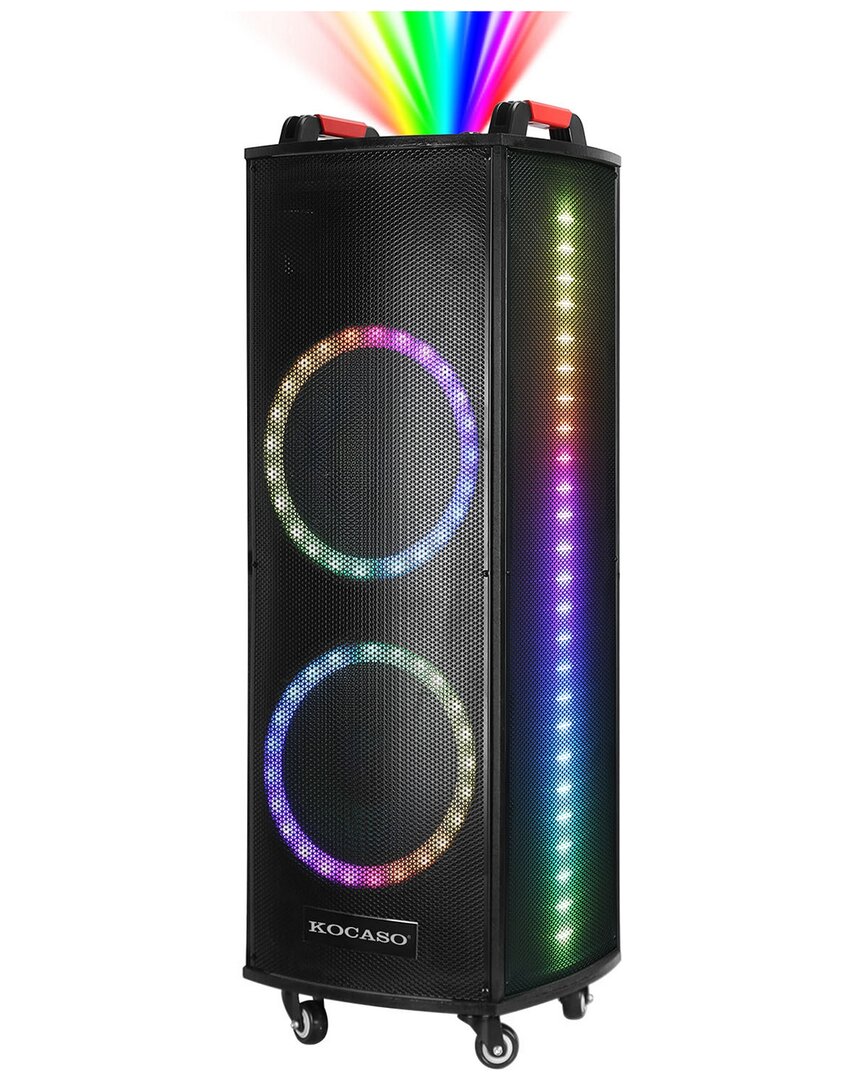 Fresh Fab Finds Portable Wireless Party Speaker With Colorful Lights In Black