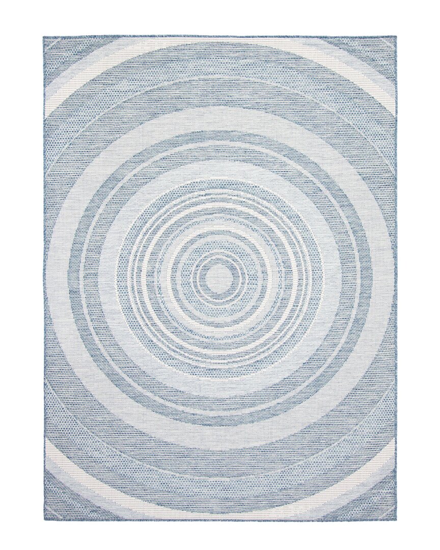 Ecarpet Veranda Modern Indoor/outdoor Rug In Blue